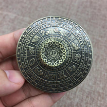 Vintage bronze Zodiac fidget spinenr - Unique gift for your astrology-loving friends and family