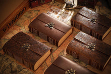 Vintage Leather Journal with Blank Kraft Pages