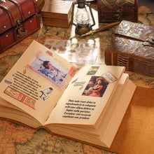 Vintage Leather Journal with Blank Kraft Pages
