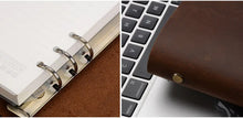 Refillable Leather Ring Binder Journal