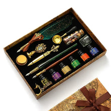 Feather Quill Calligraphy & Wax Seal Gift Set