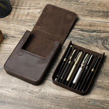 Vintage Leather Pen Case - Unique vintage gifts for writers