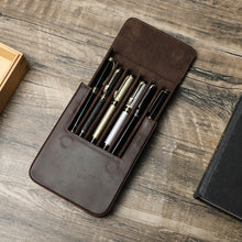 Vintage Leather Pen Case - Unique vintage gifts for writers