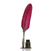 Vintage Feather Quill Pen Gift Set