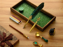 Feather Quill Calligraphy & Wax Seal Gift Set