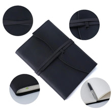 Vintage Leather journal with strap closure