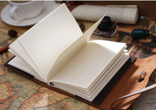 Refillable Leather Journal