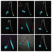 Metal Glow in the dark Bookmarks- perfect unique gift for book lovers