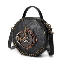 Steampunk Cosplay leather handbag unique gift for steampunk festival lovers