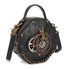 Steampunk Cosplay leather handbag unique gift for steampunk festival lovers
