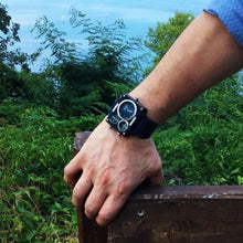 Unique Three Time Zones Men Quartz Watches  - unique gifts for men