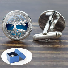 Unique gifts for men - Tree of Life cufflinks