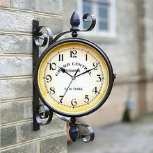 Vintage Double Face European Style Wall Clock