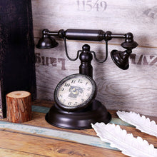 Vintage Quartz Telephone Desktop Clock