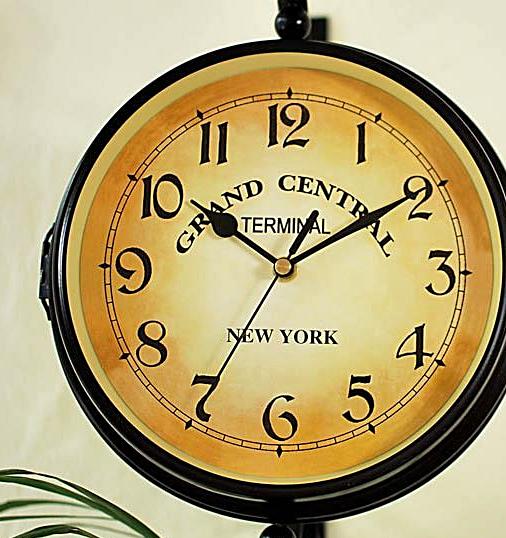 Vintage Double Face European Style Wall Clock CharliesTopDrawer