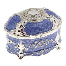 Luxury Vintage Jewelry Trinket Keepsake Box with crystal - best unique gifts for women - mother's day gift