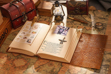 Vintage Leather Travel Journal is a perfect and unique gift for Calligraphers and Writers, Travelers and Explorers..