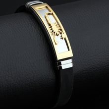 Stainless Steel Scorpio Zodiac Bracelet for Men