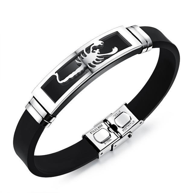 Scorpio Zodiac Crystal Bracelet  Knight Inspired