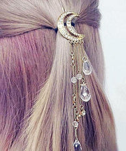 Crystal Moon Tassel Hair Stick Unique Gifts for Women