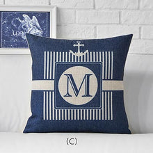 Anchor Pattern Nautical Style Cushion Covers