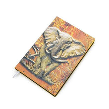 Vintage Embossed Elephant Travel Journal Unique Travel Gifts for Travelers and Animal Lovers
