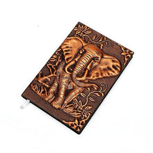 Vintage Embossed Elephant Travel Journal Unique Travel Gifts for Travelers and Animal Lovers