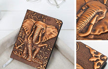 Vintage Embossed Elephant Travel Journal Unique Travel Gifts for Travelers and Animal Lovers