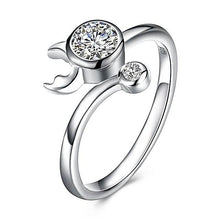 Sterling Silver Zodiac Ring for Women