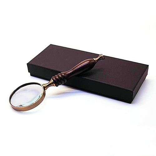 High Quality Wooden Handle Magnifying Glass Unique Gifts for Grandparents