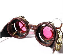 Retro Round Steampunk Polarized Goggles