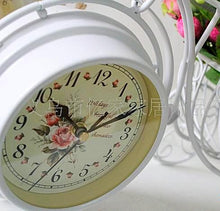 Retro Bicycle Double-sided Table Clock Unique Home Decor Gifts