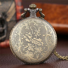 Father's Day Gift Vintage Dad Quartz Pocket Watch Necklace