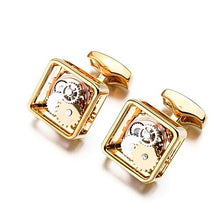 Unique Square Steampunk Cufflinks Unique Gifts for Men