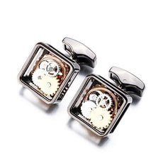 Unique Square Steampunk Cufflinks Unique Gifts for Men