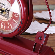 Handmade Vintage Decorative Table Clock Unique Home Decor Gifts