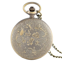 Vintage Magpie Pocket Watch Necklace - Unique Watches - Fob Watches