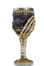 Vintage Stainless Steel Hand Skeleton Wine Goblet Gift for Wine Lovers
