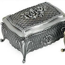 European Style Rose Vintage Trinket Jewellery Box Gifts for Her