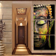 3 Panel Buddha Canvas Wall Art Home Decor Gifts Buddha Canvas Print