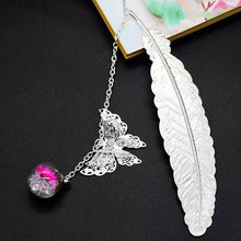 Vintage Feather Bookmark Gift Set Unique Gift for Readers Gifts for Grandparents