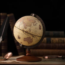 Vintage Wooden Desk Globe unique vintage home decor gift for travellers